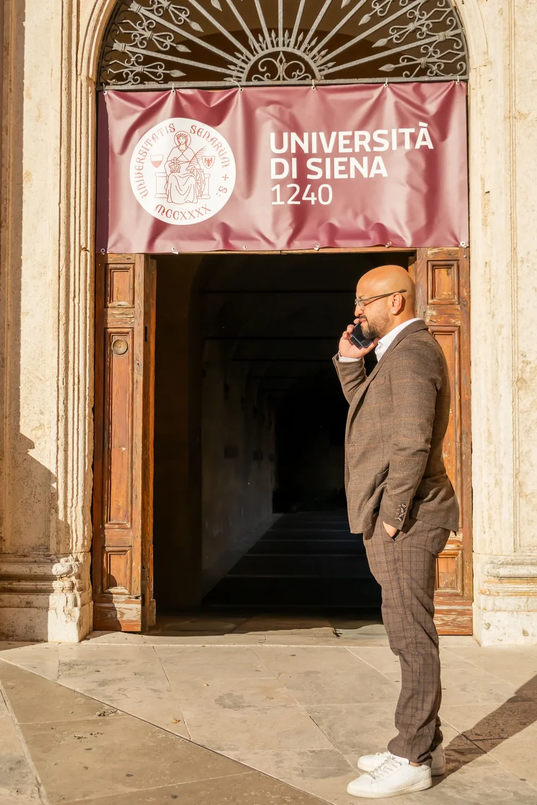 Dr. Tiago na Università di Siena